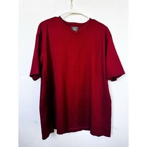 JOE Joseph Abboud Men's Shirt XXL Cotton Blend Casual Ribbed Knit Tee India